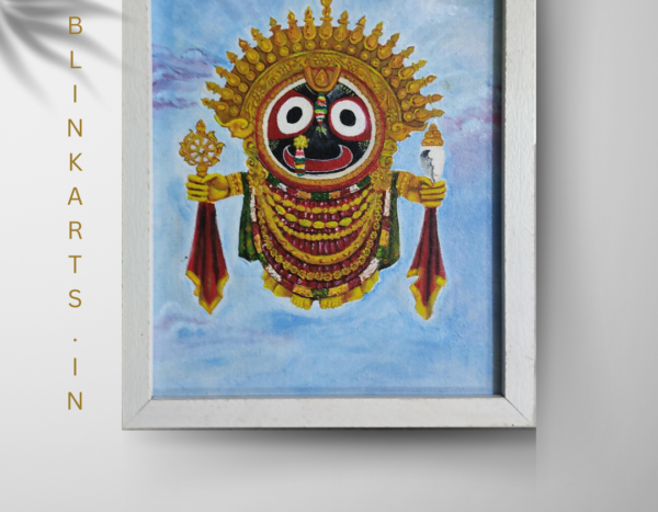 Lord Jaggannath Acrylic painting for sale