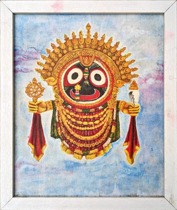 Lord Jaggannath Acrylic painting for sale