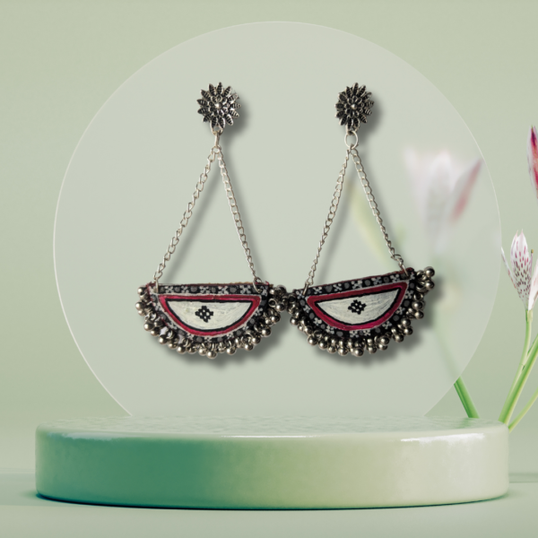 Pasapali Earrings, Best Handmade, Handcrafted Jewlery Online | Blink Arts 1 - Image 3