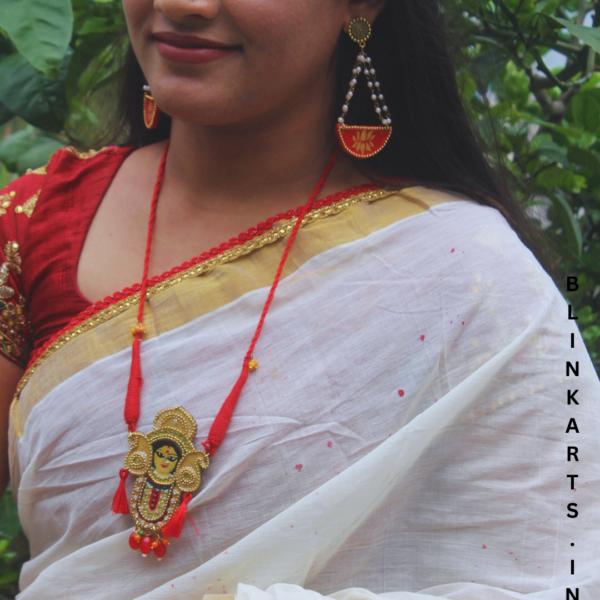 Unique Durga Maa Necklace set